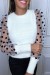 Suéter beige de manga larga con detalles en tul - Tendencia otoño/invierno | 6,30 € | OKKO MODE