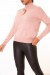 Pink Turtleneck Sweater with Chain Detail | €10.08 | OKKO MODE