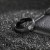 Bague de mariage en tungstène martelé Tigrade - Noir brossé 6mm/8mm | 13,07 $ | OKKO MODE