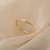 Bague ajustável em aço inoxidável, pérola simples - Casamento | 1,94 $ | OKKO MODE