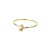 Bague ajustável em aço inoxidável, pérola simples - Casamento | 1,94 $ | OKKO MODE