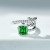 "Sparkling Chimney Opening Ring for Women - Adjustable Engagement Party Accessories with Cubic Zirconia Brilliance" | €2.00 | OKKO MODE