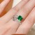 "Sparkling Chimney Opening Ring for Women - Adjustable Engagement Party Accessories with Cubic Zirconia Brilliance" | €2.00 | OKKO MODE