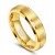 Anillo de tungsteno color oro 6mm/8mm - Boda lujo | 7,60 $ | OKKO MODE