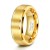 Anillo de tungsteno color oro 6mm/8mm - Boda lujo | 7,60 $ | OKKO MODE