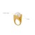 Bague en acier inoxydable SION L - Style unique pour femme | 2,16 $ | OKKO MODE