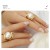 Bague en acier inoxydable SION L - Style unique pour femme | 2,16 $ | OKKO MODE