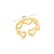 Bague coeur romantique en acier inoxydable - Bijoux mariage | 1,94 $ | OKKO MODE