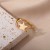 Bague en acier inoxydable avec lune et étoile pour femme | 2,17 $ | OKKO MODE