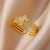 "Adjustable Stainless Steel Ring for Women - Luxury Aesthetic Jewelry" | $2.17 | OKKO MODE