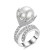 "Stylish Chic Pearl Rings for Women - Fashionable Finger Accessories, Engagement & Wedding Jewelry" | $2.16 | OKKO MODE