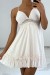 Vestido rosa fluido con detalles calados y volantes | 10,92 $ | OKKO MODE