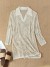 Damen-Strick-Strandkleid in Midilänge, einfarbig sexy durchbrochen lange Ärmel, Boho-Stil, Urlaub, lockere Sommerkleidung 2025 | 26,97 $ | OKKO MODE