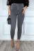 High Waist Stretch Gray Slim Jeans | $6.83 | OKKO MODE