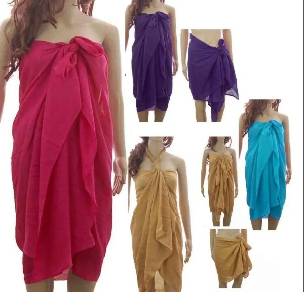 Sarong Beach Cover - Pareo personnalisé 180x100cm