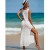 Kimono de playa blanco en crochet, túnica para bañador. | 20,58 $ | OKKO MODE