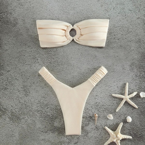 2024 Sexy Brazilian Bikini Set for Women - Micro Push Up Swimsuit