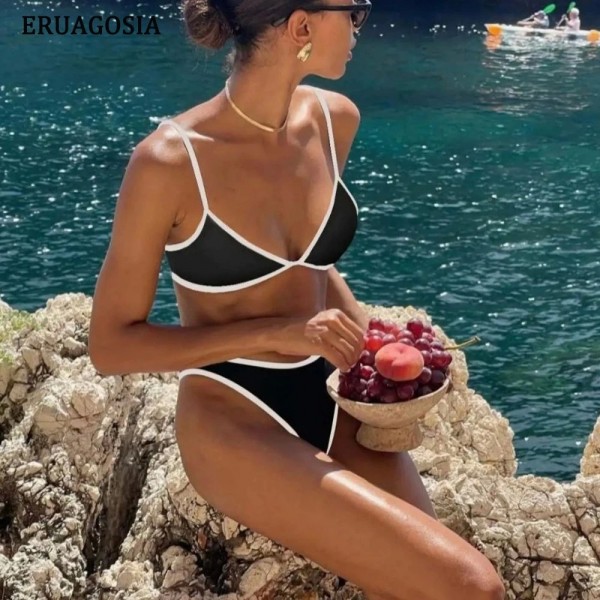 Bikini Patchwork Mujer 2024 - Conjunto Sexy