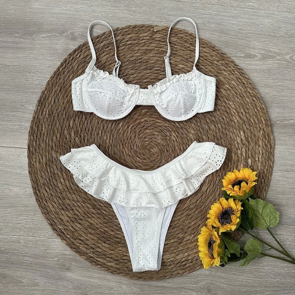 Bikini Floral Mujer Push Up Brasileño - 2024