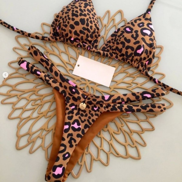 2025 nouveau Sexy femmes Bikini ensemble plage vacances maillot de bain brésilien string Bikini ensemble Sexy deux pièces maillo