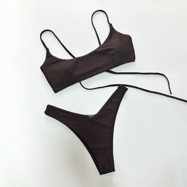 Conjunto bikini push up bandage 2025
