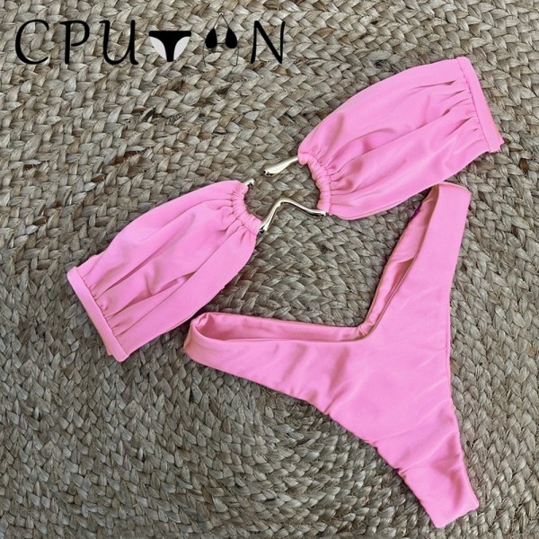 2024 Push Up Bikini Set - Sexy Halter Two Piece Swimsuit