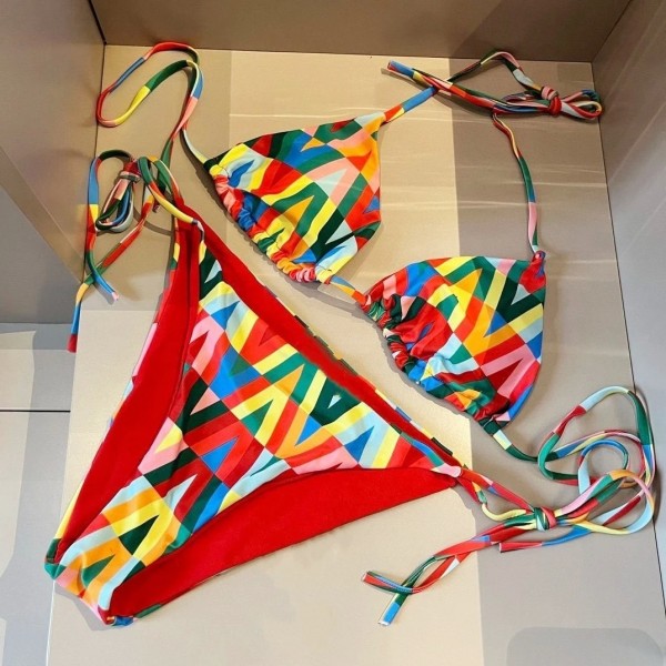 Luxury Printed Bikini Swimwear for Women - Sexy Beach Tankini